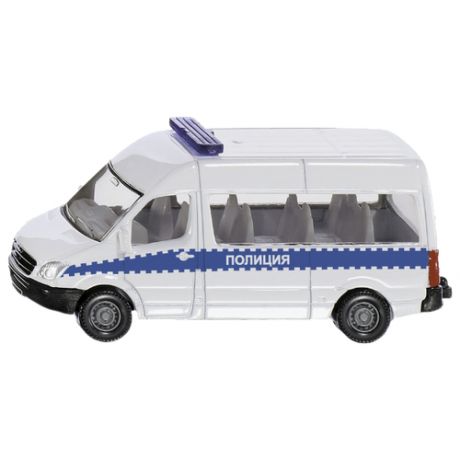 Микроавтобус Полиция коллекционная модель автомобиля 9,7 x 7,8 x 3,5 см