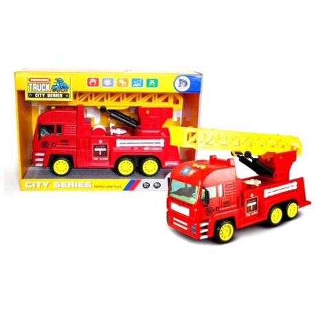 Пожарная машина Shenzhen Toys, инерционная, свет. звук TR678-95