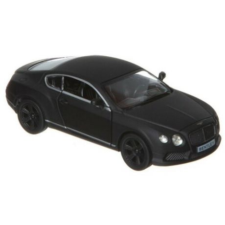 Машинка металлическая Uni-Fortune RMZ City 1:32 Bentley Continental GT V8, инерционная, серая, 16,5 x 7,5 x 7 см