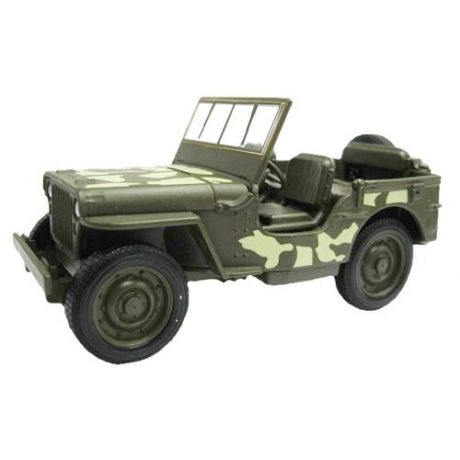 Внедорожник Welly Jeep Willys MB 1941 (43723) 1:34, хаки