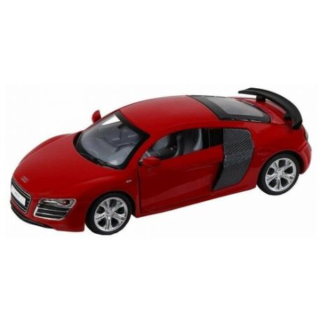Машина "автопанорама" Audi R8 GT, красный, 1/32, свет, звук, инерция, в/к 17,5*13,5*9 см - JB1251311