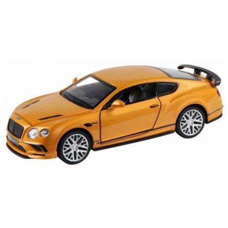 Машина "автопанорама" Bentley Continental Supersports, оранжевый, 1/32, в/к 17,5*12,5*6,5 см - JB1251326