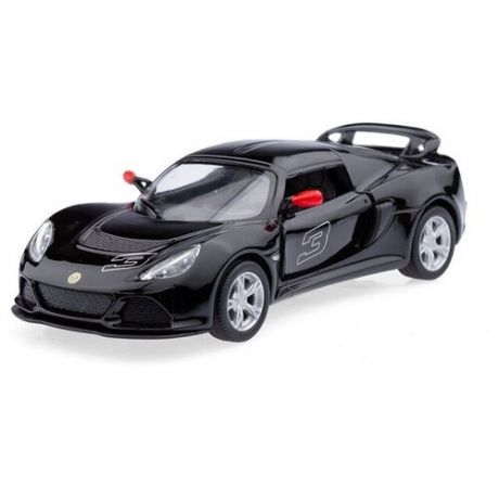 Машинка Kinsmart "2012 Lotus Exige S" (металлическая, инерционная) черный 1:32 5361WKT