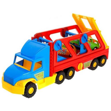 Игрушечные машинки и техника Wader Super Truck с купе (36640)