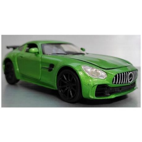 Машинка Mercedes AMG GT R Мерседес металлическая зеленая 1:32