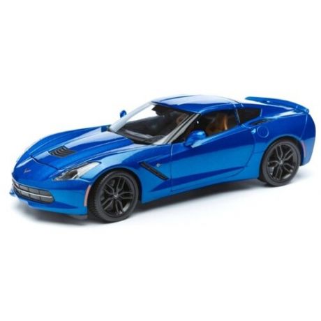 Машинка Maisto 1:18 Chevrolet Corvette Stingray Z51 2014 года, синяя