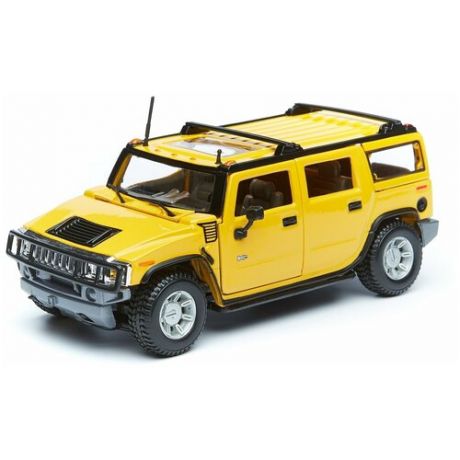 Maisto Машинка "SP(A) 2003 HUMMER H2 SUV" 1:27 , желтый