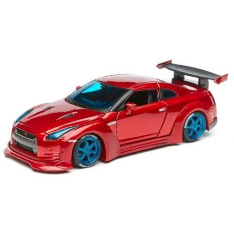 Maisto Машинка "Design Tokyo Mod - Nissan GT-R" 1:24, красная