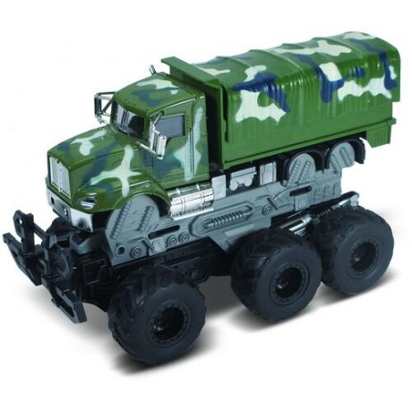 Военная техника Funky Toys с краш-эффектом, кабина die-cast, фрикционная, 6*6, 1:43 (FT61090)