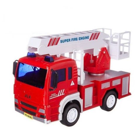 Машинка Junfa "Пожарная", размер коробки 24*10,5*17 см (6639ABC)