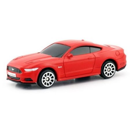 Легковой автомобиль RMZ City Ford Mustang 2015 (344028SM) 1:64, желтый