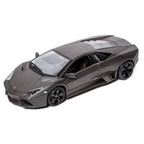 Легковой автомобиль Bburago Lamborghini Reventon (18-11029) 1:18, 23 см, серый