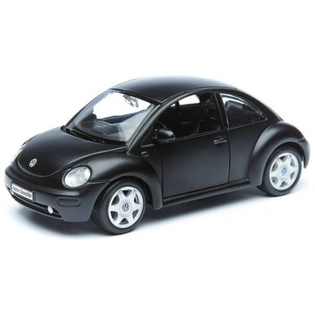 Легковой автомобиль Maisto Volkswagen New Beetle (31975) 1:24, 16 см, черный