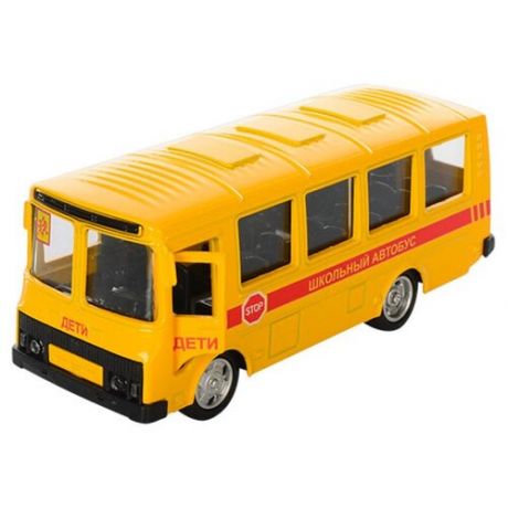 Автобус Play Smart ПАЗ (Р49229/6523D) 1:61, 11 см, желтый
