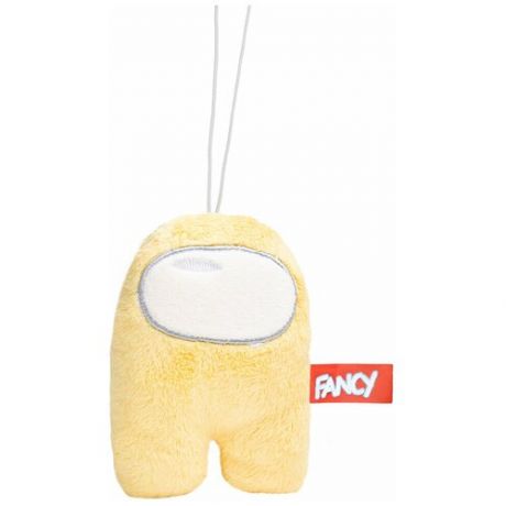 Мягкая игрушка- брелок FANCY "Амонг Ас" (Among Us), желтая, 10 см