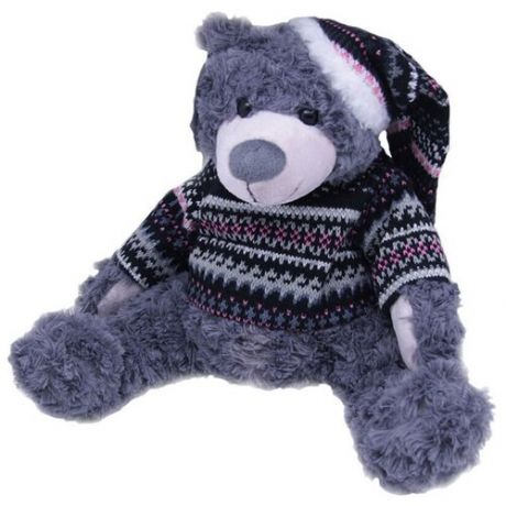 Мягкая игрушка Magic Bear Toys Мишка Кейн в шапке и свитере, 25 см
