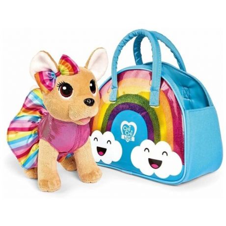 Мягкая игрушка Simba Chi-chi love Собачка Rainbow, 20 см