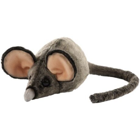 Мягкая игрушка Hansa Creation Мышь серая, 78 см, серый