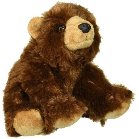 Мягкая игрушка Wild republic Бурый медведь, 15 см