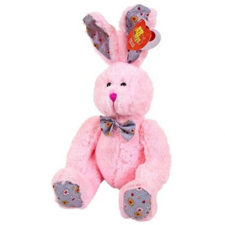 Мягкая игрушка ABtoys Кролик розовый, 23 см