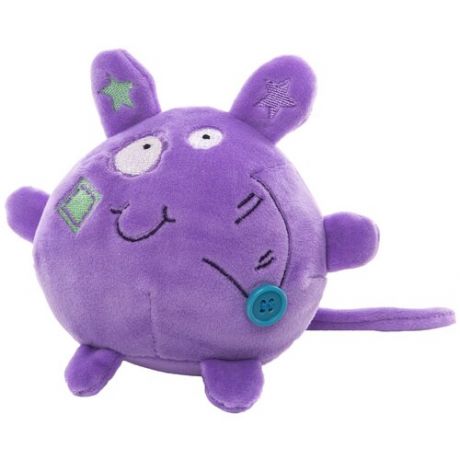 Мягкая игрушка Button Blue Мышка фиолетовая, 10 см