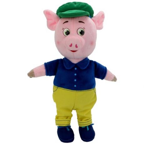 Мягкая игрушка Мульти-Пульти Поросёнок в костюме и кепке, муз. чип, 26 см