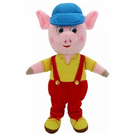 Мягкая игрушка Мульти-Пульти Поросёнок в комбинезоне и кепке, муз. чип, 26 см