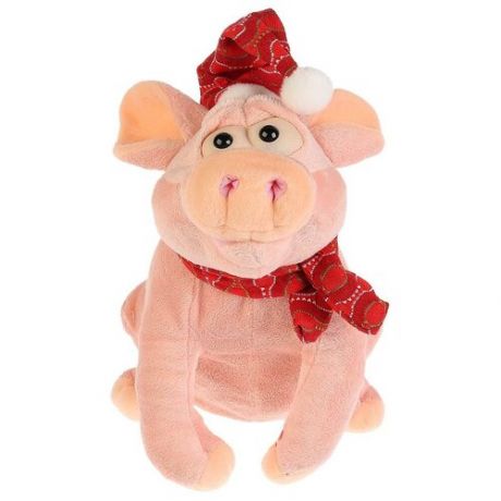 Мягкая игрушка Мульти-Пульти Поющая свинка, 30 см HTY1015