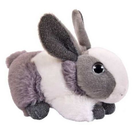 Мягкая игрушка Junfa toys Кролик серый, 15 см