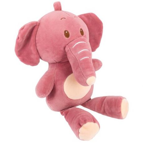 Мягкая игрушка Dolemikki Слоник розовый, 18 см