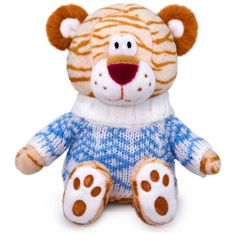 Мягкая игрушка BUDI BASA collection тигр Энрике, 16 см, 16 см