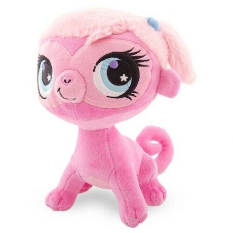Мягкая игрушка Hasbro Littlest Pet Shop Минка, 20 см, розовый