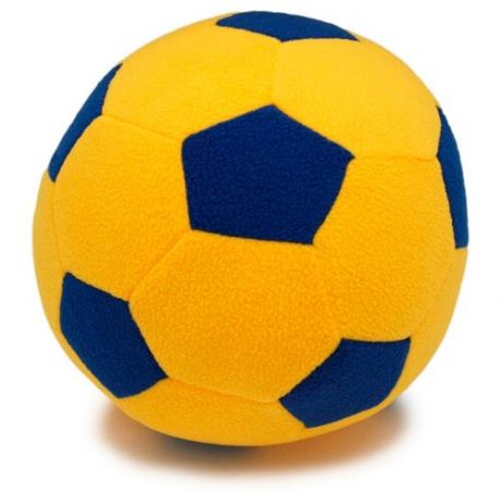 Мягкая игрушка Magic Bear Toys Мяч мягкий цвет желто-синий 23 см