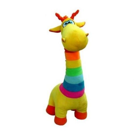 Мягкая игрушка СмолТойс Радужный жираф, 54 см
