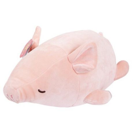 Super soft. Свинка розовая, 27 см игрушка мягкая