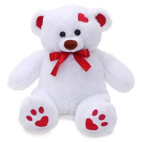 Мягкая игрушка Медведь Кельвин белый, 50 см Любимая игрушка 5155054 .