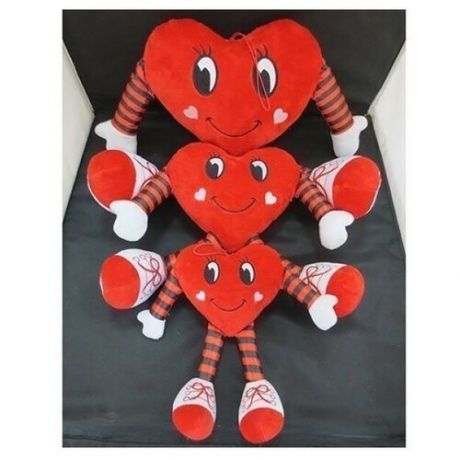 Мягкая игрушка КНР Сердце, 17 см (844-306)