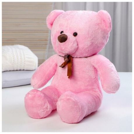 Мягкая игрушка «Мишка», 65 см, цвет розовый