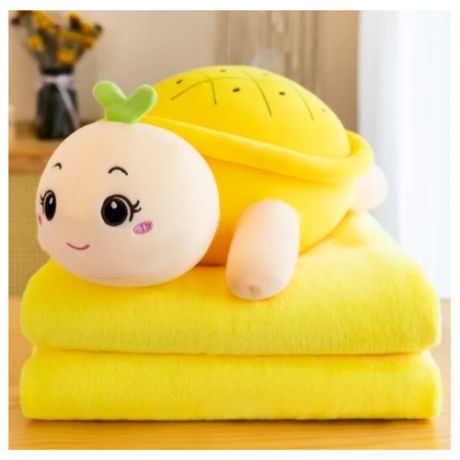 Мягкая игрушка-подушка с пледом 3 в 1 , размер 110*160 см