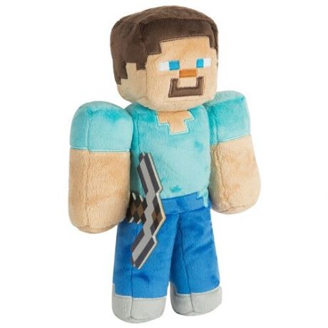 Мягкая игрушка Jinx Minecraft Steve, 30 см