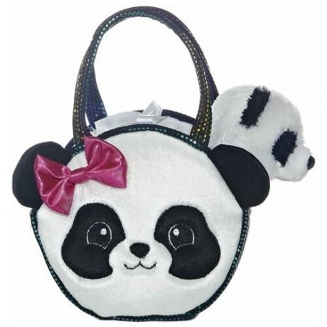 Игрушка Панда в сумочке для домашних питомцев Aurora