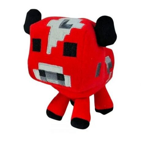 Мягкая игрушка “Грибная корова” из Minecraft (Майнкрафт) 20 см.