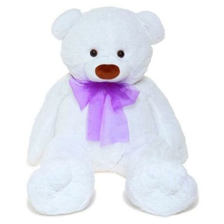 Мягкая игрушка Медведь Илюша, цвет белый, 120 см Бока 5390029 .