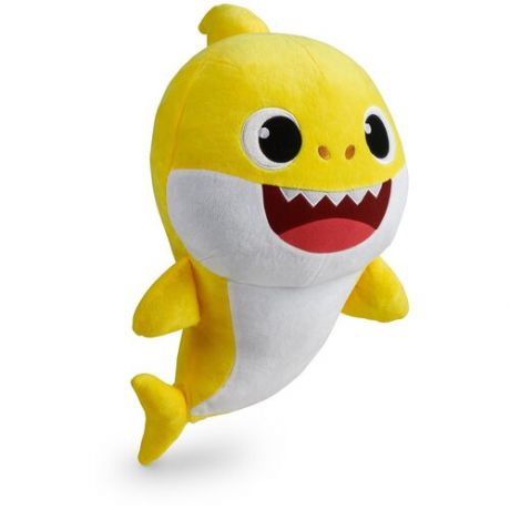Мягкая игрушка WowWee Pinkfong Baby Shark, 30 см, желтый