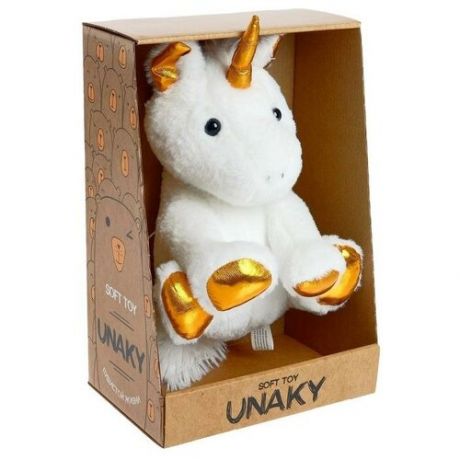 Мягкая игрушка UNAKY Soft toy Единорог Юникорн, 21 см