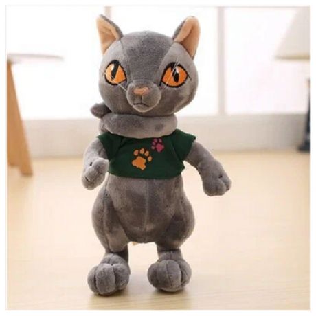 Мягкая игрушка "Кошка Эльф", кот, игрушка на каркасе , 25 см
