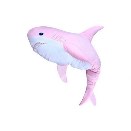 Мягкая игрушка розовая "Акула блохэй" (60 см)