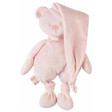 Игрушка мягкая Nattou Musical Soft toy (Наттоу Мьюзикал Софт Той) Lapidou Мишка light pink 877244