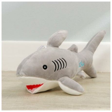 Мягкая игрушка «Акула», маленькая, 35 см, цвета микс