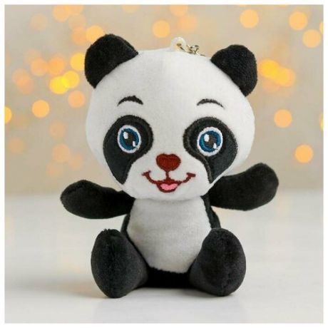 Мягкая игрушка «Панда», на брелоке